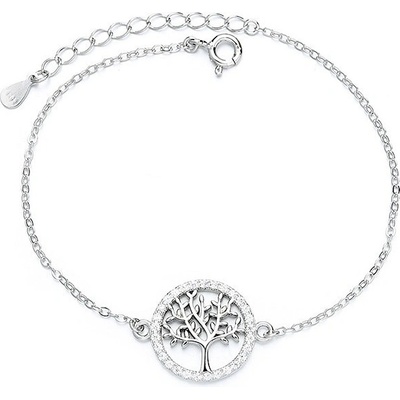 DELIS Гривна с дърво с родиево покритие, сребро, jw528 (jw528)