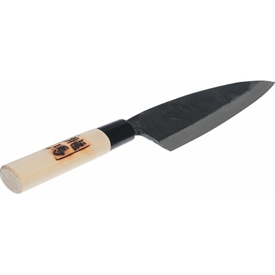 Japonský čierny kovaný Deba nôž RYUMA - 165 mm