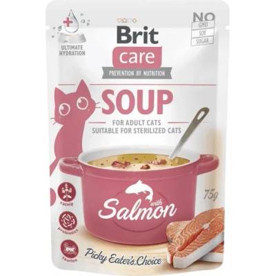 Brit Care Котешка супа с сьомга 75 г