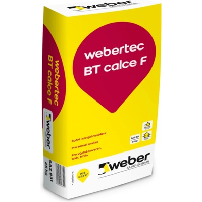 Weberdur BT calce F - 25 kg balení 25 kg 1 ks