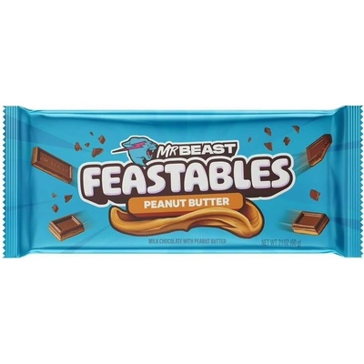 MrBeast mliečna s náplňou arašidovou 60 g