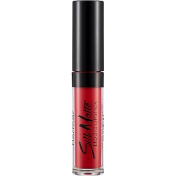Flormar Течно матово червило Silk Matte, 007 Claret Red, 4.5 ml