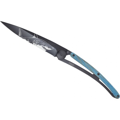Deejo 1GB158 37g black Shark blue beech