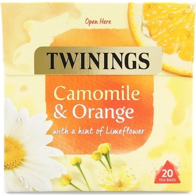 Twinings Bylinný čaj HEŘMÁNEK POMERANČ A LIPOVÝ KVĚT 20 sáčků 30 g
