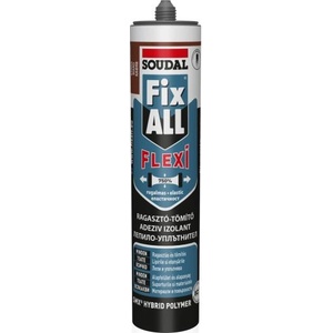 Soudal ЛЕПИЛО soudal fix all ФЛЕКСИ 290мл КАФЯВ (157540)