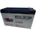 S Bat Акумулаторна батерия SBat, 12V, 7.2Ah, T2 конектори (SBAT12-7,2)