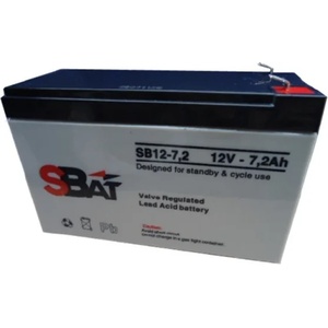S Bat Акумулаторна батерия SBat, 12V, 7.2Ah, T2 конектори (SBAT12-7,2)