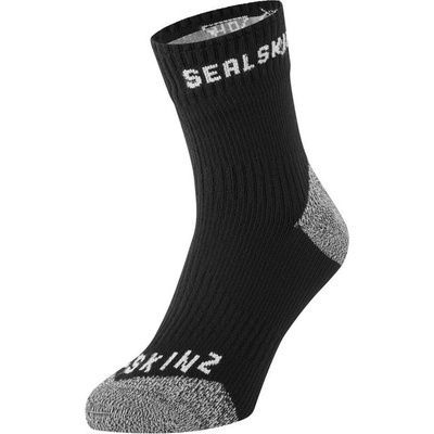 SealSkinz Nepremokavé ponožky Dunton čierna