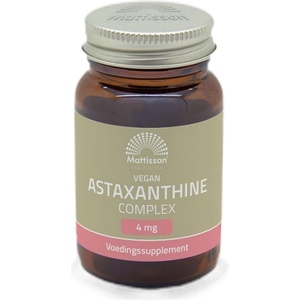 Mattisson Healthstyle Astaxanthin Complex | with Grape Seed, Green Tea & Resveratrol [60 капсули]