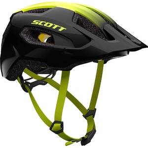 SCOTT Каска за велосипед Scott Supra Plus Bike helmet - Black / Radium Yellow - размер M/L 58-61 cm (851-1562-0112)