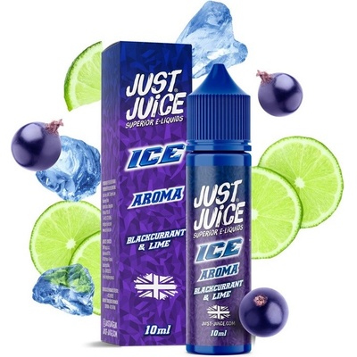 Just Juice Shake & Vape ICE Blackcurrant & Lime 10 ml – Zboží Dáma