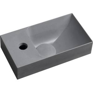 SAPHO Piccolino 31x17 cm left gray (PK30017)