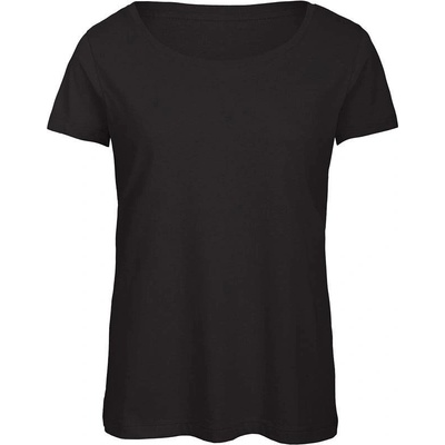 B&C Triblend /women Dámske tričko čierna