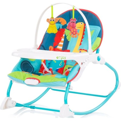Chipolino Музикален шезлонг Chipolino - Енджой, син (SHENJ02102BL)