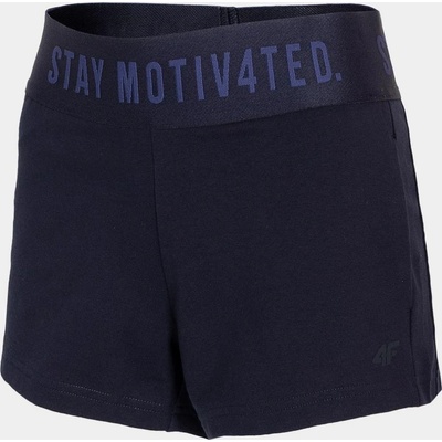 4F dámské kraťasy SKDD013 tmavě modré