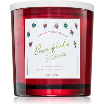DW HOME Winter Wonderland Snowflake Kisses ароматна свещ 510 гр