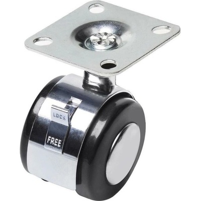 Onpira Kovové nábytkové koliesko s brzdou Ø40-50 50 mm