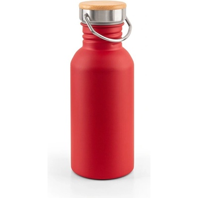 Ewing nerezová fľaša s jednoduchou stenou červená 580 ml