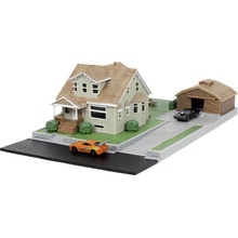 JADA TOYS F&F Nano Doms House Display Diorama model auta 1:24