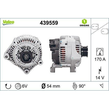 Generátor VALEO 439559