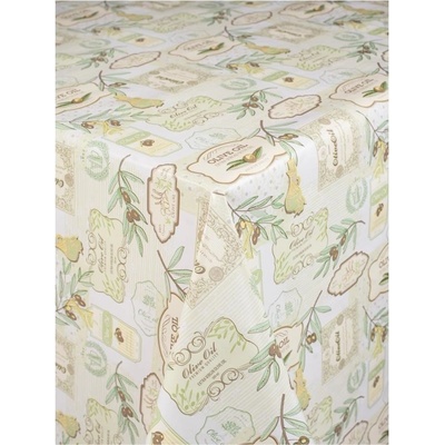 Obrus PVC 5745210, metráž, 20 m x 140 cm, olivy, IMPOL TRADE
