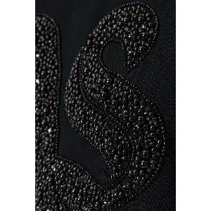 AllSaints уголемена тениска дамска от памук ICON (W117JE)