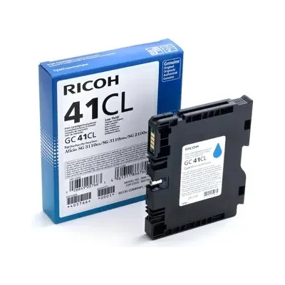 Ricoh Мастило гел RICOH GC 41CL, GelJet SG 2100N/2100DN, 600 копия, Cyan (RICOH-INK-GC41CL)