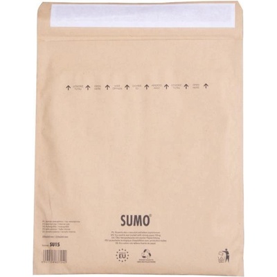 Bublinkové obálky recyklované SUMO 23,5x26,5cm hnedé