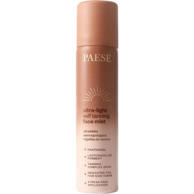 Paese Ultra-light Self Tanning Face Mist samoopaľovacia hmla na tvár 75 ml