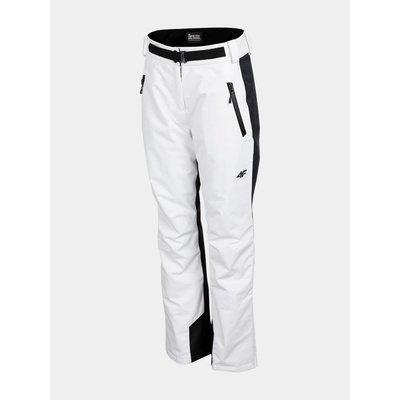 4F dámske lyžiarske nohavice H4Z22-SPDN006 white