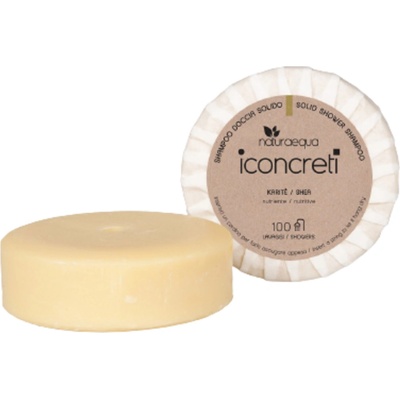 Naturaequa iconcreti tuhý šampon s bambuckým máslem 80 g