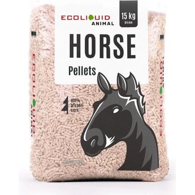 ECOLIQUID Animal Horse Pellets 15 kg 26 l – Zboží Dáma