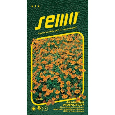 Semo Aksamietnica drobnokvetá - oranžový 0,2 g