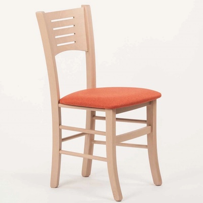 ITTC Stima Verona s čalouněným sedákem Dub Sonoma / Lux terracotta 10