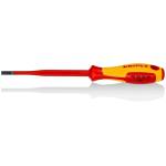 KNIPEX Отвертка шлиц 5.5 Slim, VDE 1000V жълто-червена ръкохватка (K982055SL)