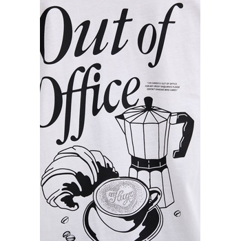 HUGO Blue тениска дамска памучна Oversized_Tee_B (50560772)