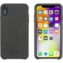 Pouzdro SoSeven Premium Gentleman Fabric iPhone XS Max šedé