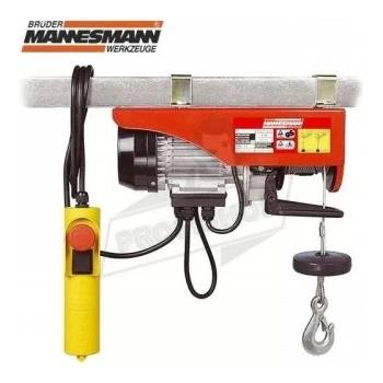 Image 1 of Brüder Mannesmann Електрическа лебедка, 220 V, 530 W, 125 кг / Mannesmann 1256 / (M 1256)