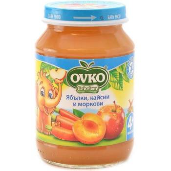 Image 1 of Bebelan пюре ябълки с кайсии и моркови - 190 г (2134)