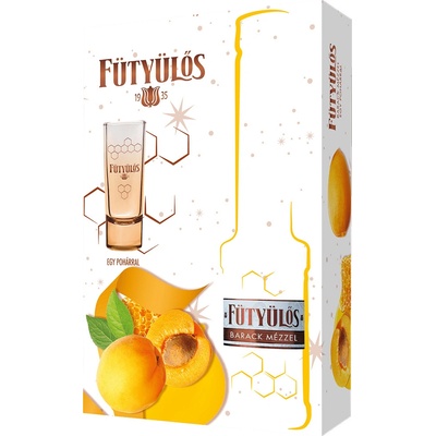 Fütyülős Marhuľa S Medom 2024 24,5% 0,5 l (darčekové balenie 1 pohár)