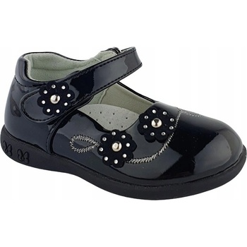 Apawwa baleríny polobotky na suchý zip černé