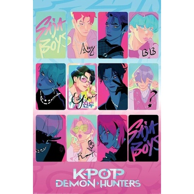Plagát, Obraz - K-Pop Demon Hunters - Light and Dark, 61 × 91.5 cm