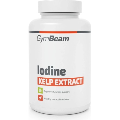 GymBeam Jód extrakt z kelpu 90 kapslí