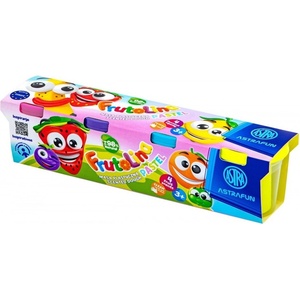 ASTRA Комплект моделин в чаша Astra - 4 пастелни цвята (AS336122013) - baby