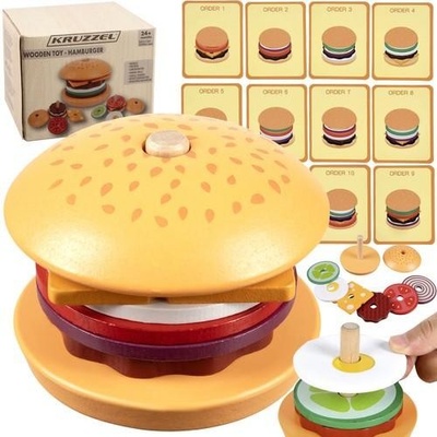 Kruzzel 22673 Dětský hamburger