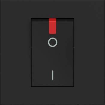 BTicino Бойлерен ключ 2P 2 мод. 32A цвят Черен Classia - RG4011P (RG4011P)