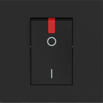 BTicino Бойлерен ключ 2P 2 мод. 32A цвят Черен Classia - RG4011P (RG4011P)