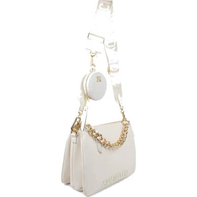 STEVE MADDEN dámska Kabelka s ramenným popruhom SM13000281WHT 20 5 × 9 × 13 cm biela