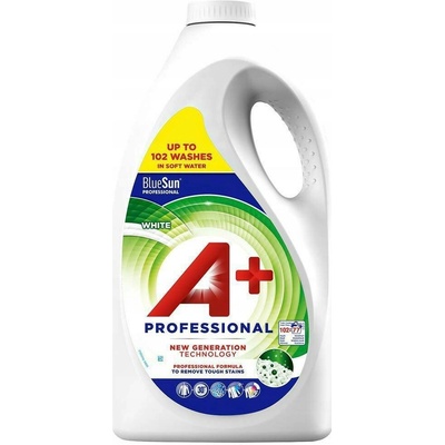 A+ Professional White prací gel prací na bílé prádlo 4,62 l 77 PD