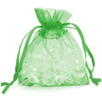 Paper Design Dárkový sáček organza 9 x 12 cm - lahvově zelená - 249636